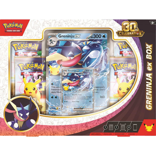 TCG: ex Box - Greninja - 30th Celebration